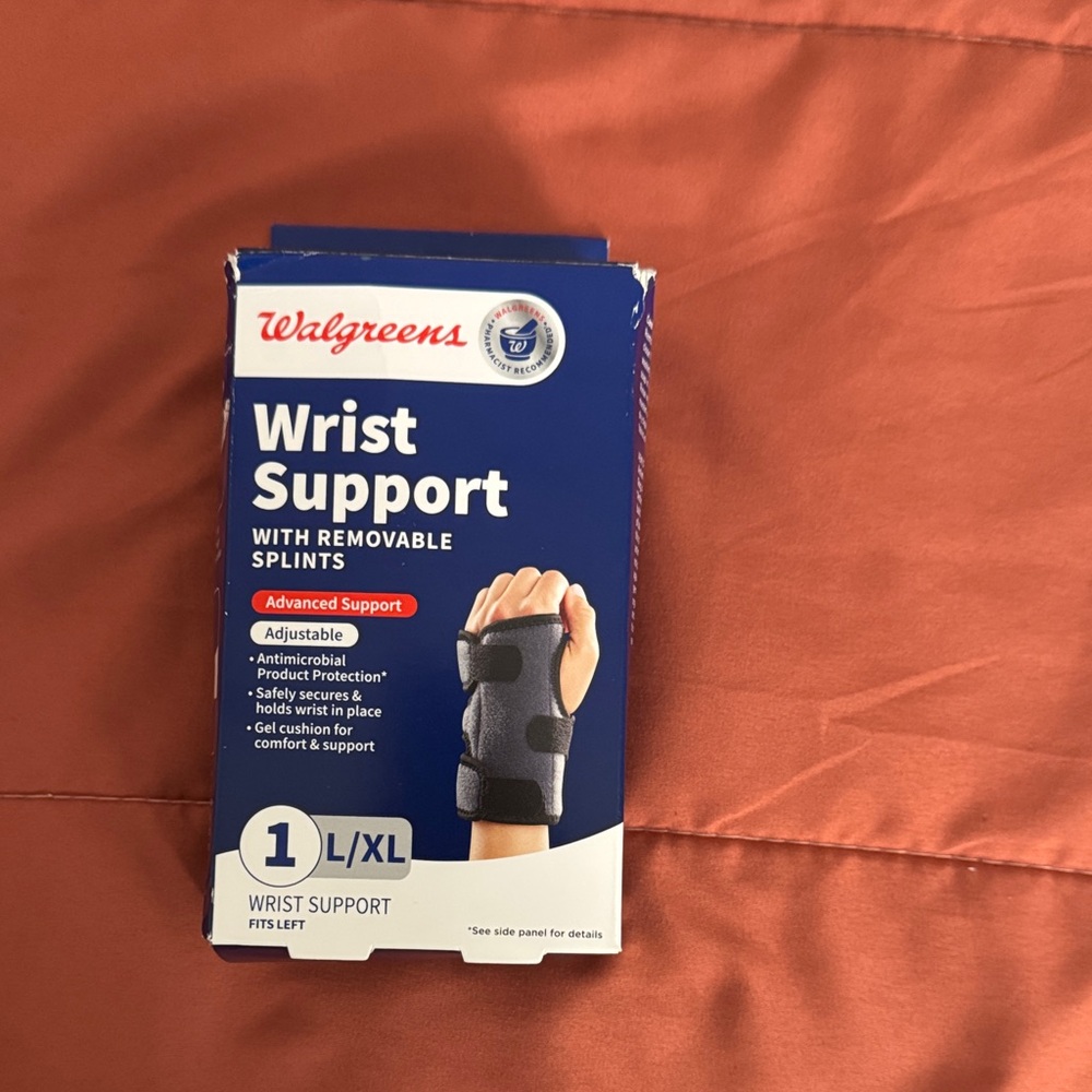 Walgreens Wrist Support with Removable Splints